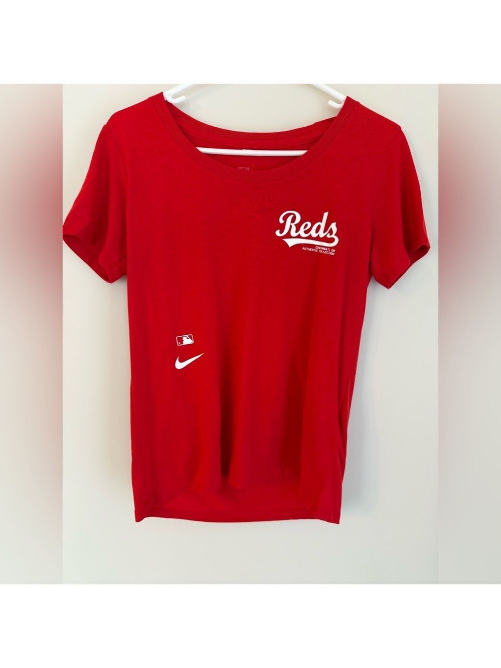 Nike Cincinnati Reds Authentic Collection Tri-Blend Performance T-Shirt - xs/nwt
